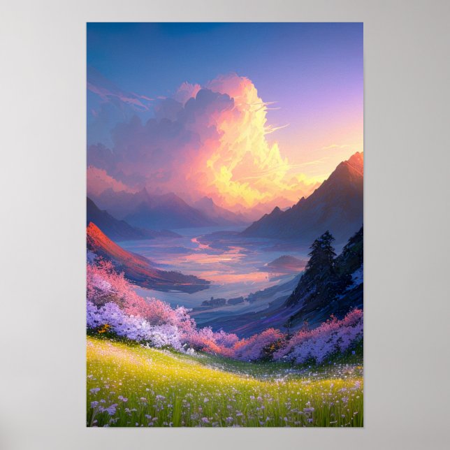 Affiche Sérénité d'or (Devant)