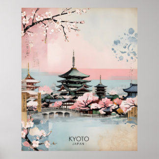Affiche Sérénité Kyoto