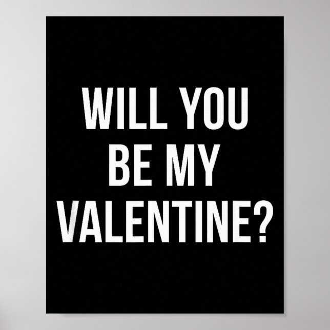 Affiche Serez-vous ma Saint-Valentin_ -  (Devant)