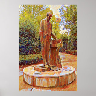 Affiche Sergei Rachmaninoff de Knoxville Peinture de la st