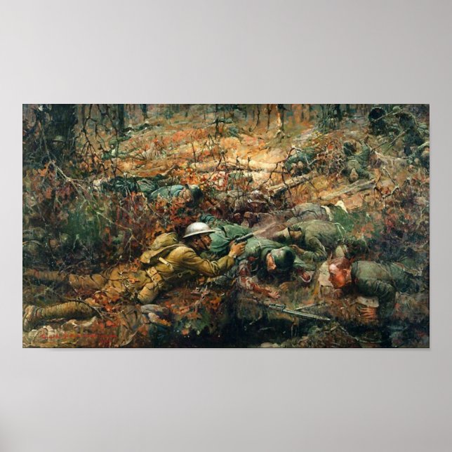 Affiche Sergent Alvin York (Devant)