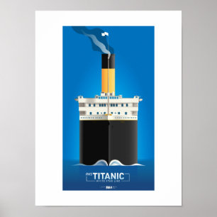Affiche SÉRIE DE LIGNES CLASSIQUES - RMS Titanic