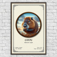 Série de zoologie du Coypu