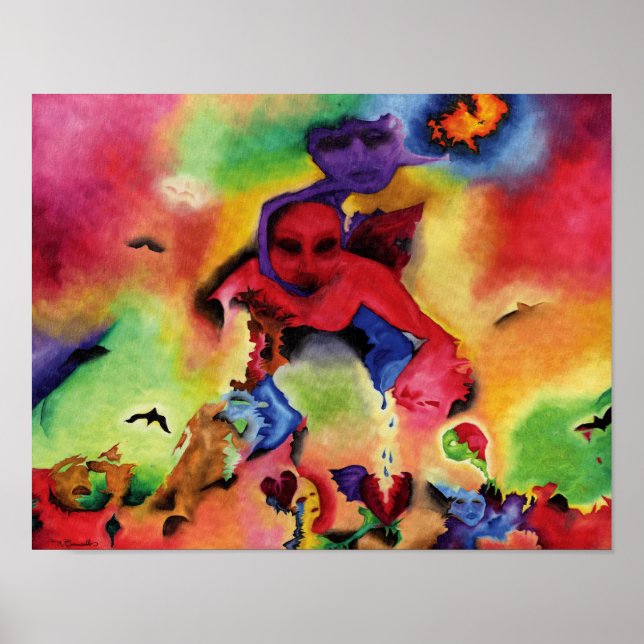 Affiche Série "Euphoria" IMPRIMER (Devant)