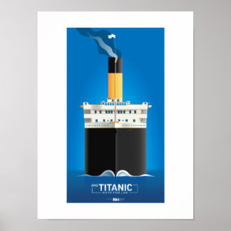 Affiche SÉRIE LINER CLASSIQUE - RMS Titanic
