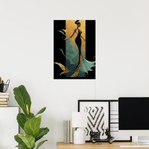 AFFICHE SÉRIE MERMAID NOIR #1