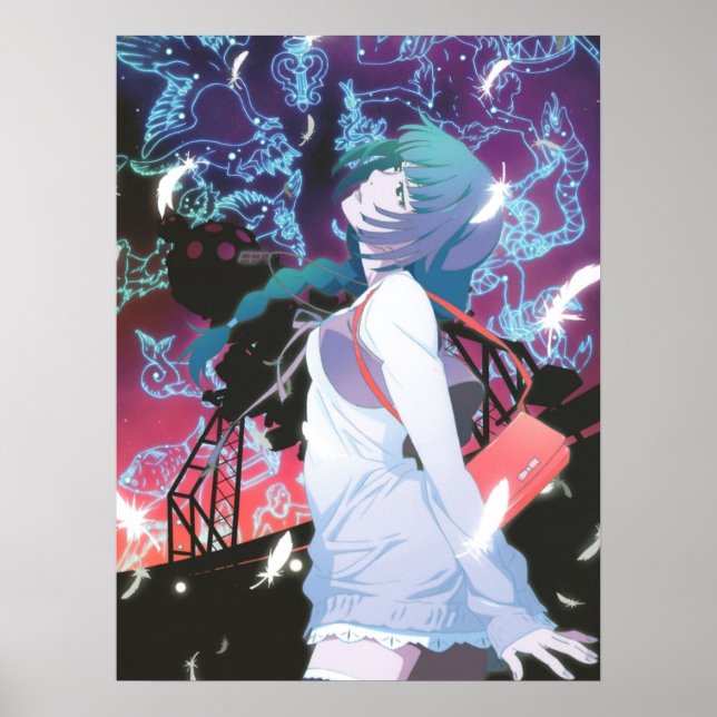 Affiche Série Monogatari Senjougahara Hitagi (Devant)