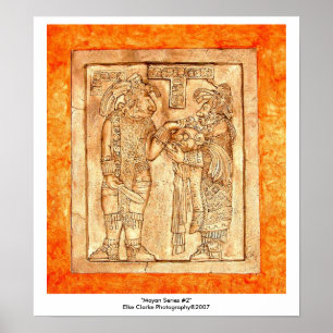 Affiche Série photo Maya Carvings #2