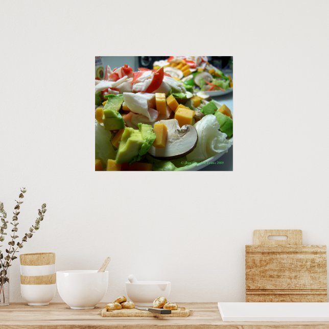 Affiche Serious salad (Cuisine)
