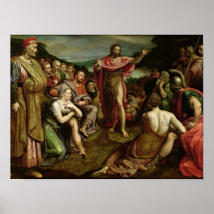 Affiche Sermon de St John le baptiste