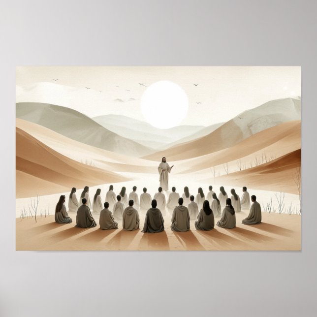 Affiche Sermon sur la montagne  (Devant)