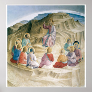 Affiche Sermon sur l'affiche de bâti