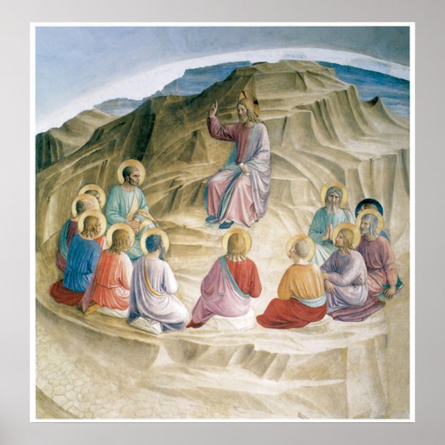 Affiche Sermon sur l'affiche du mont (Devant)