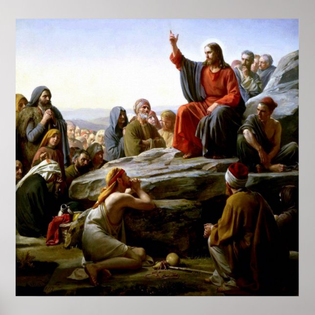 Affiche Sermon sur l'affiche du mont (Devant)