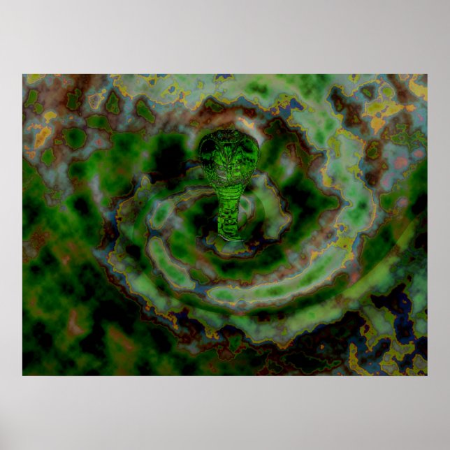 Affiche serpent (Devant)