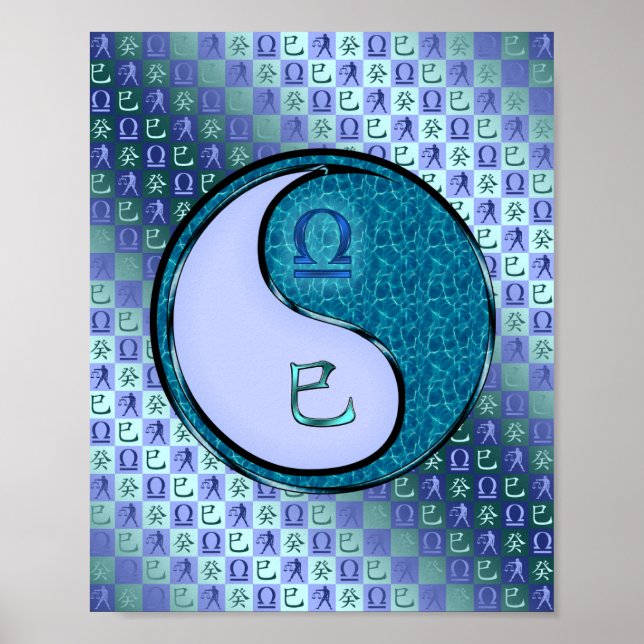 Affiche Serpent de la balance et de l'eau (Devant)