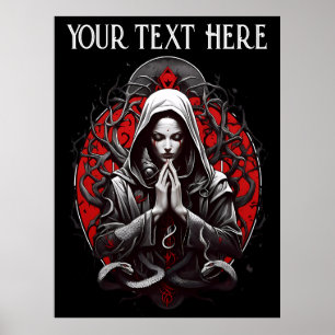 Affiche Serpent prêtesse de l'ombre