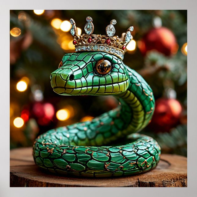 Affiche Serpent vert (Devant)