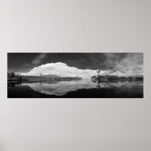 Affiche Serpentine Cove noir et blanc