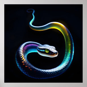Affiche Serpents Iridescents