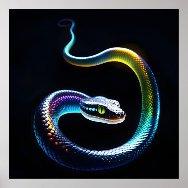 Affiche Serpents Iridescents (Devant)
