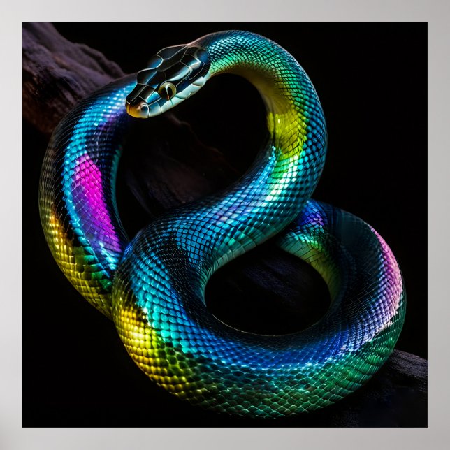 Affiche Serpents Iridescents (Devant)