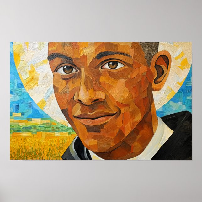 Affiche Serveuse légère Saint Martin de Porres (Devant)