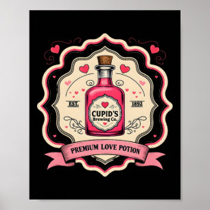 Affiche Service de rencontres de Cupidon Saint-Valentin So