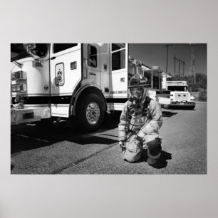 Affiche Service des incendies