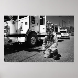 Affiche Service des incendies