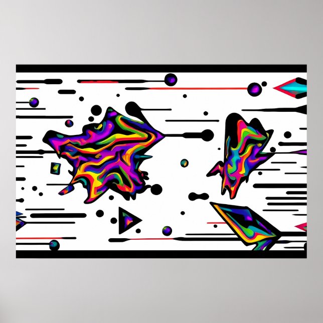 Affiche Service en vol - Ken Gage Art (Devant)