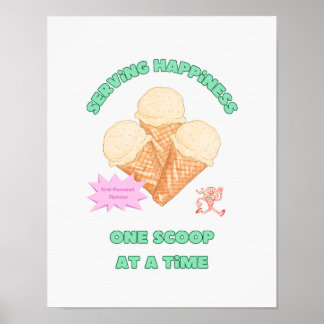 Affiche Serving Happiness