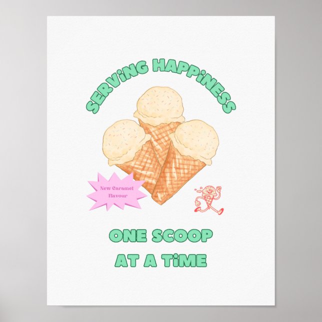 Affiche Serving Happiness (Devant)