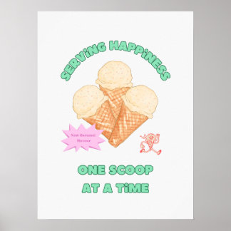 Affiche Serving Happiness