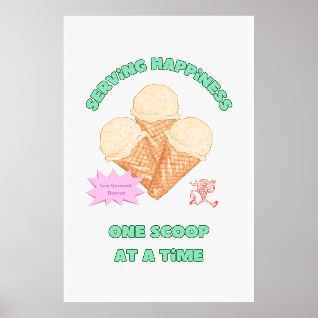 Affiche Serving Happiness (Devant)