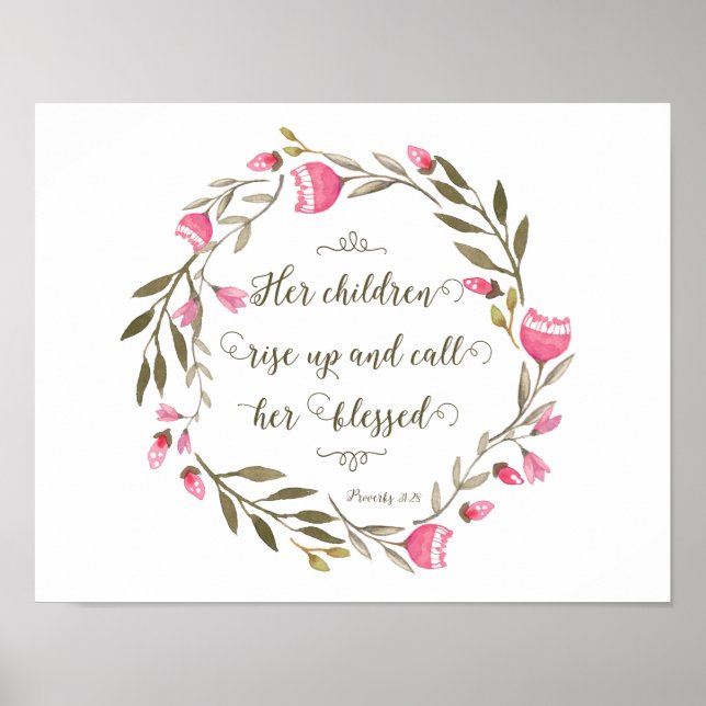 Affiche Ses Enfants Se Laissent Et L'Appelent Bénie (Devant)