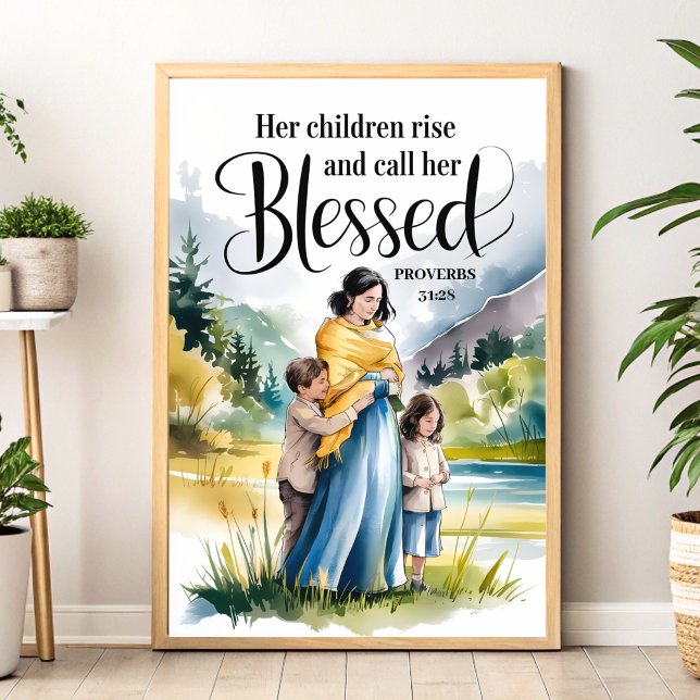 Affiche Ses enfants se lèvent - Christian Wall Art pour le (Créateur téléchargé)