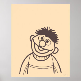 Affiche Sesame Street Ernie