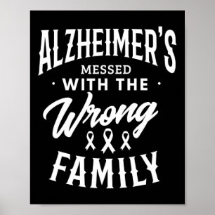 Affiche S'est Heurté à La Mauvaise Famille Maladie De Heim