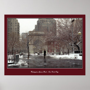 Affiche Seul homme, copie d'affiche de New York City