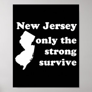 Affiche Seul le plus fort survit dans le New Jersey _1