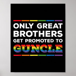 Affiche Seuls Les Grands Frères Sont Promus À Guncle Gay U