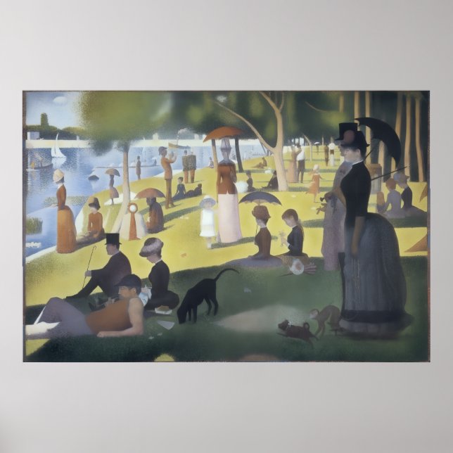 Affiche Seurat (Devant)