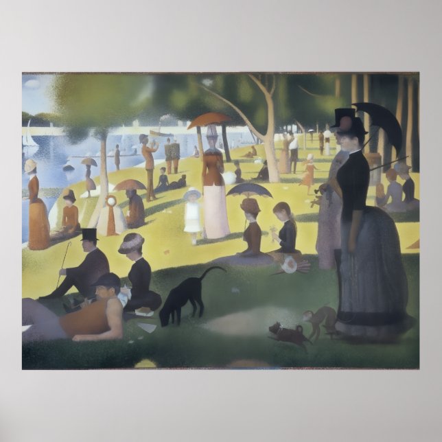 Affiche Seurat (Devant)