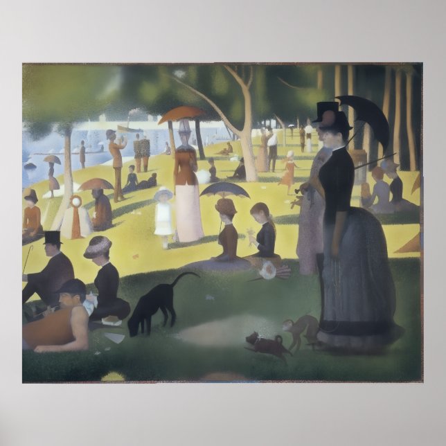 Affiche Seurat (Devant)