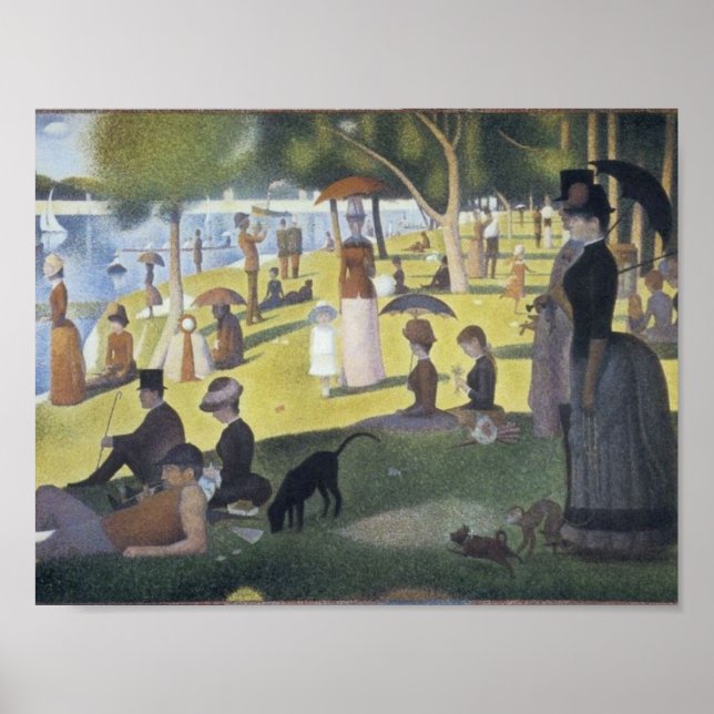 Affiche Seurat (Devant)