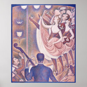 Affiche Seurat Can-can CC0014