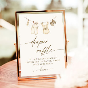 Affiche Sexe Boho Révéler couche Raffle Signal