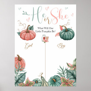 Affiche Sexe citrouille - Signal de vote