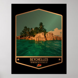 Affiche Seychelles